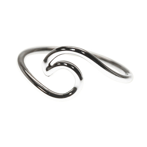 Silver Wave Ring