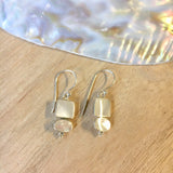 MOP Geometric Earrings
