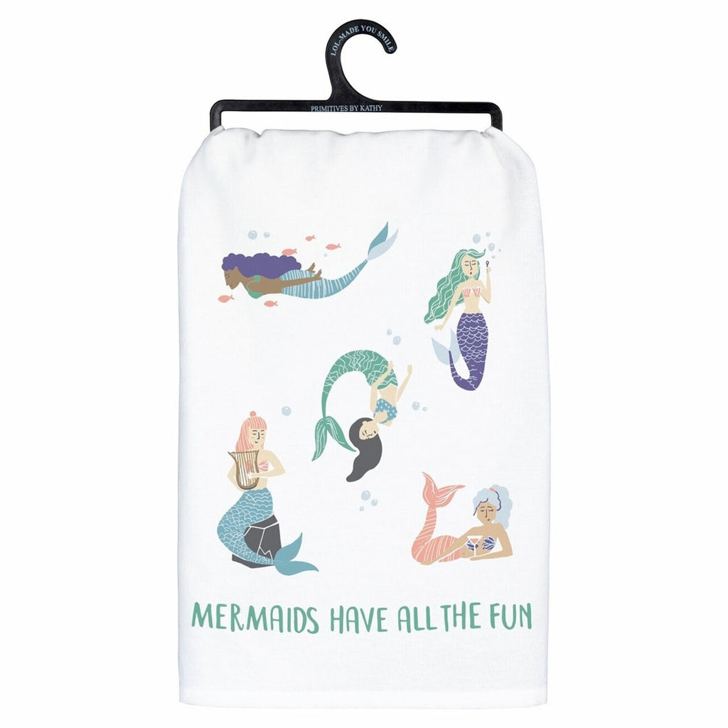 All The Fun Mermaid Towel