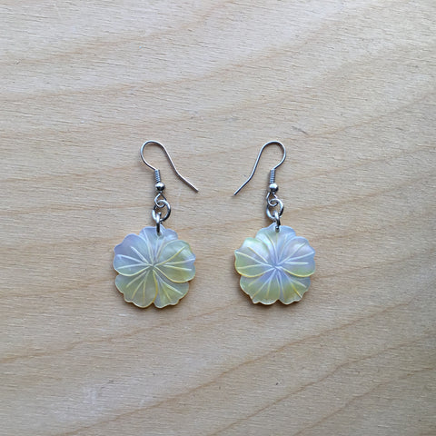 MOP Flower Earrings