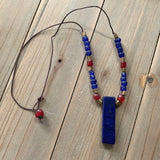 Ocean Blue Lapis Necklace