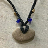 Witch Stone Braided Necklace