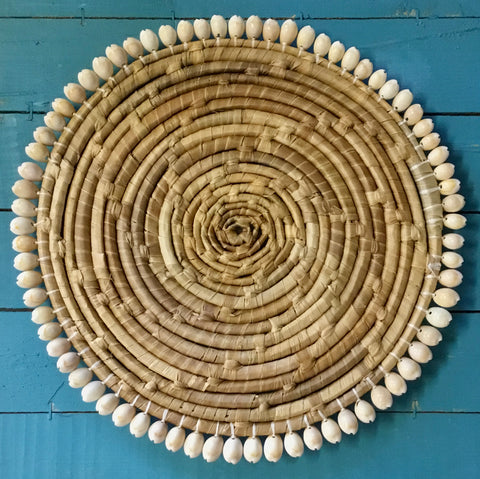 Cowrie Woven Trivet