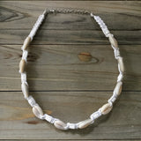 Cowrie Shell Chip Necklace