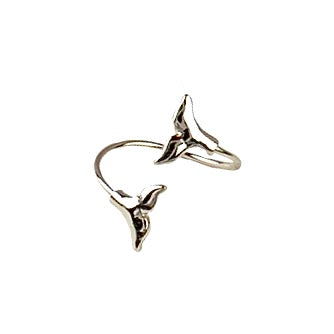 Whale Tail Ring