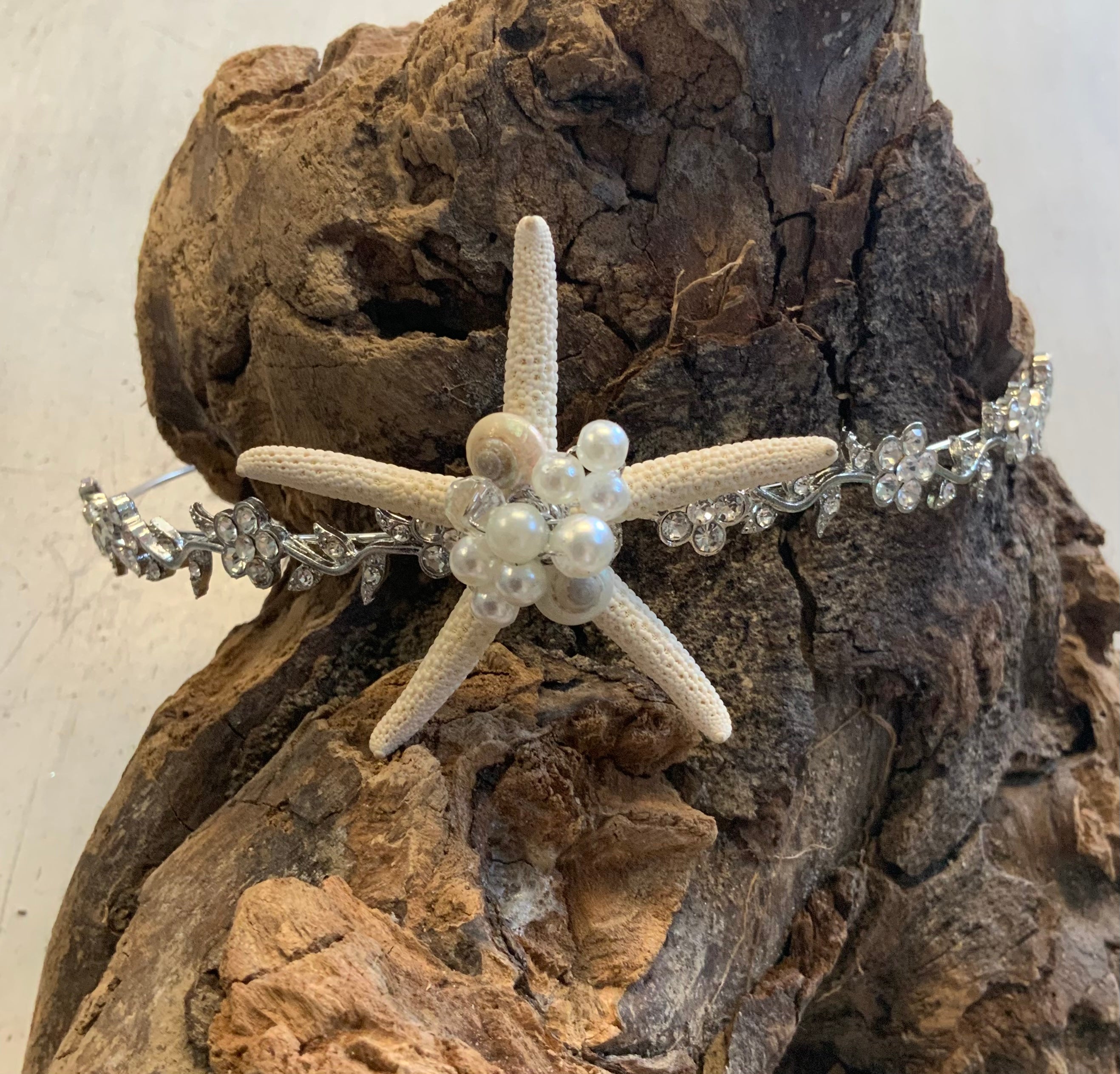 Eugenia Kim RARE HAND CAST bronze STARFISH headband bought at Henri Bendel, NYC Ettika Starfish Hug Cuff | Boston Proper main image 4