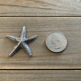 Silver Starfish Pocket Charm
