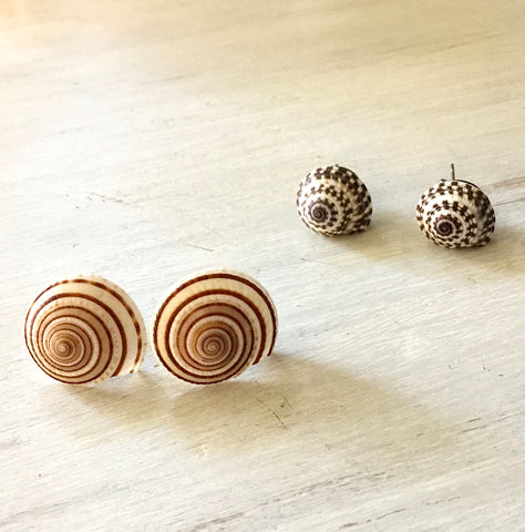 Sundial Stud Earrings