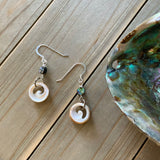 Seashell Wave Abalone Earrings