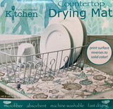 Seashell Dish Rack Drying Mat