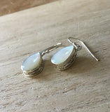 MOP Tear Drop Earrings