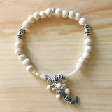 Mermaid Pearl Charm Bracelets