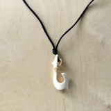 Seashell Fish Hook Necklace