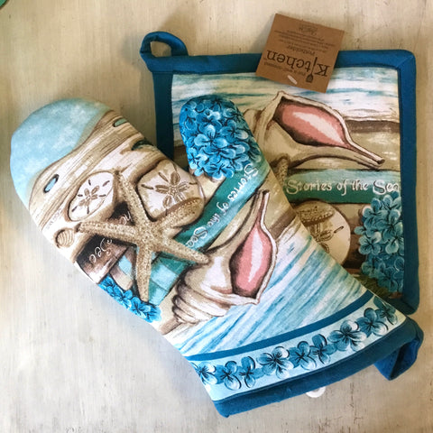 Stories of the Sea Pot Holders