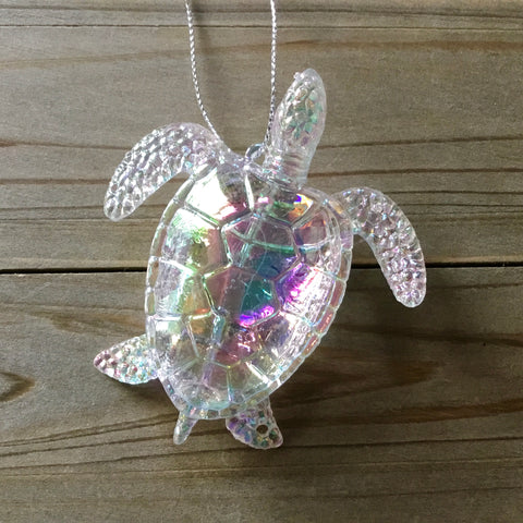 Iridescent Turtle Ornament & Magnet