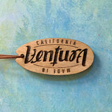 Ventura Wooden Surfboard Ornament