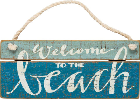Welcome to the Beach Mini Sign