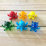 Mini Glass Octopus Charms