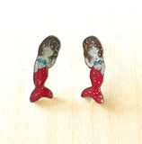 Little Mermaid Stud Earrings