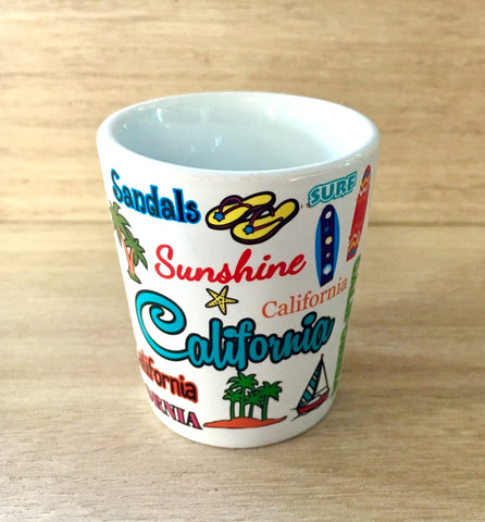 California Shot Glass