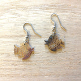 MOP Fish Earrings
