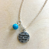 Dreaming Ocean Charm Necklace
