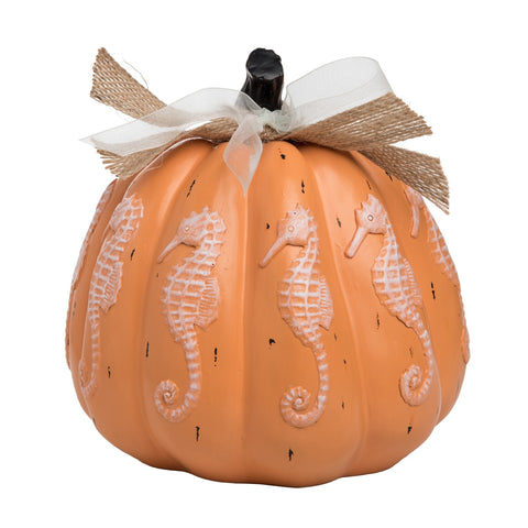 Seahorse Pumpkin Decor