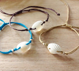 Linen Shell Bracelet
