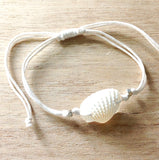 Linen Shell Bracelet