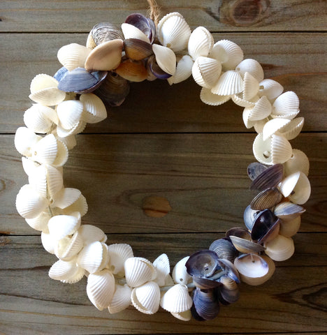 Seashell Wreaths & Garlands for YOUR beach cottage – Seashell Madness