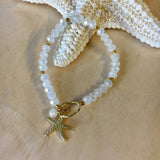 Starfish Sparkle Charm Bracelet