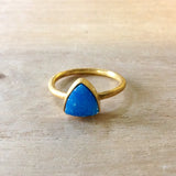 Druse Triangle Ring