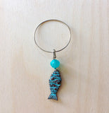 Ocean Patina Wine Bottle Charms