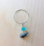 Ocean Patina Wine Bottle Charms