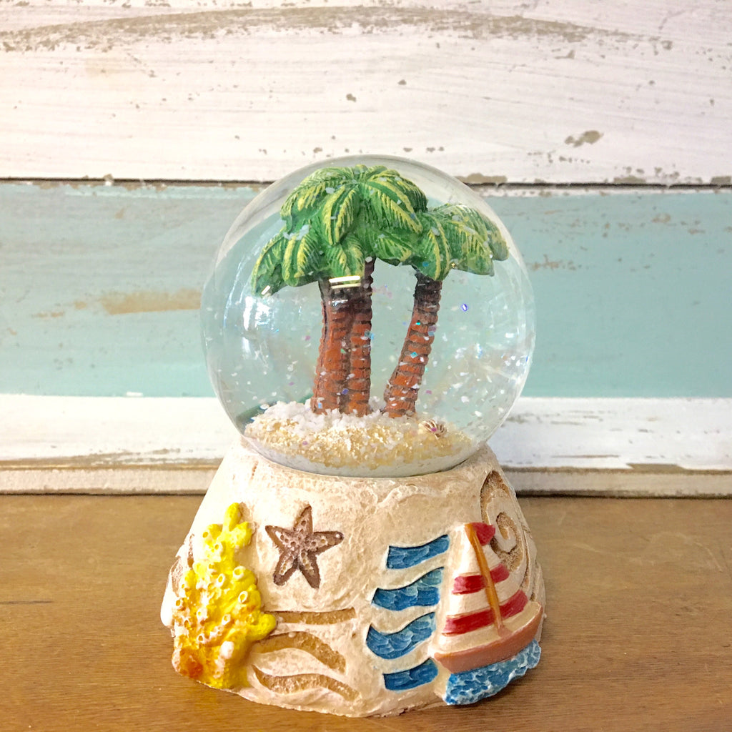 Jeweled Palm Tree Snow Globe – Sea Things Ventura