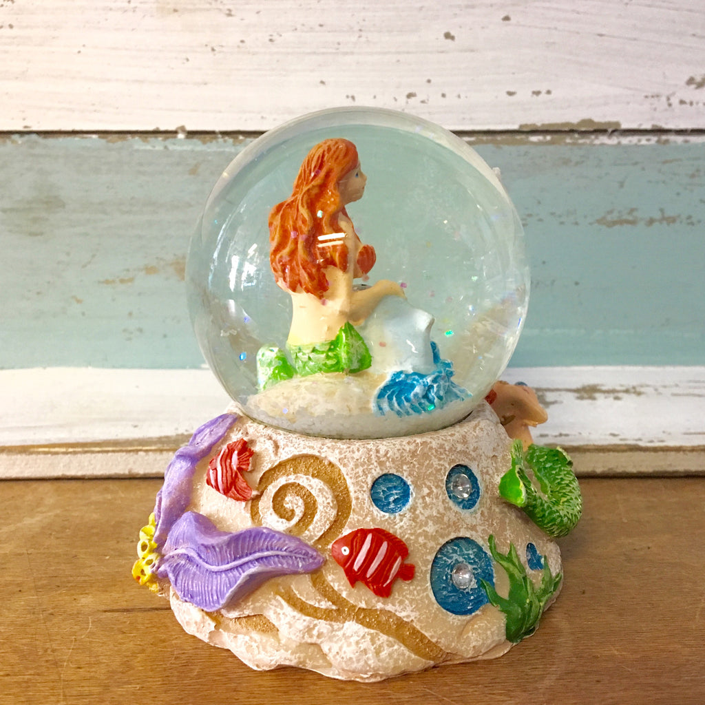 Jeweled Mermaid Snow Globe Sea Things Ventura