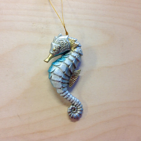 Sea Sparkle Seahorse Ornament