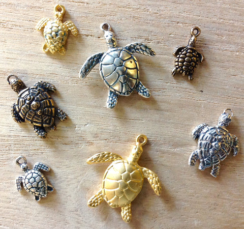 Sea Turtle Charms & Pendants