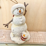 Sea Snowman Christmas Ornament
