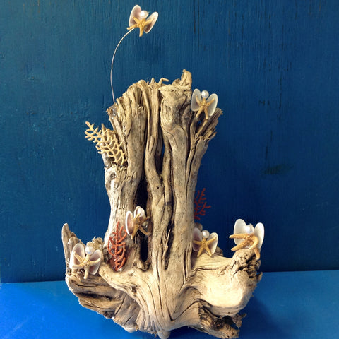 Driftwood Fairy House