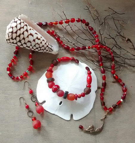 Red Sea Jewelry Set