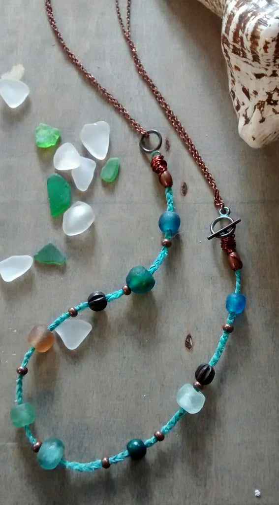 Sea Glass Beach Necklace