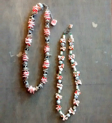 $7.50 Cut Shell Necklaces