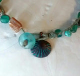 Antique Sea Glass Necklace