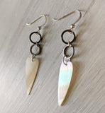 Geo MOP Shard Earrings