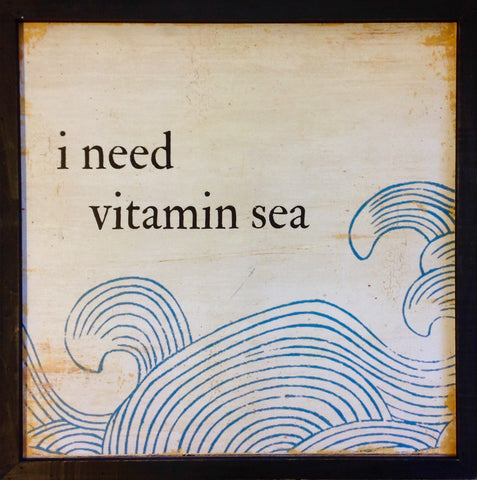 Vitamin Sea Wall Art