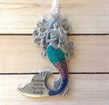 Mermaid Whimsy Ornament