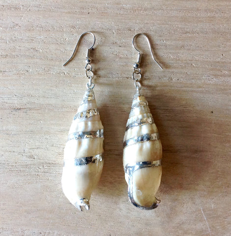Simple Seashell Earrings