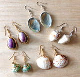 Simple Seashell Earrings