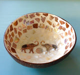 Mother of Pearl Orient Coconut Bowl